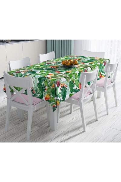 Realhomes Спеціальний дизайн скатертини з цифровим друком, стійкої до плям