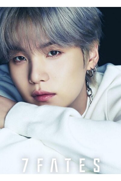 Universal Poster decorativ din lemn Bts Suga 7 Fates Chakho Cod2058