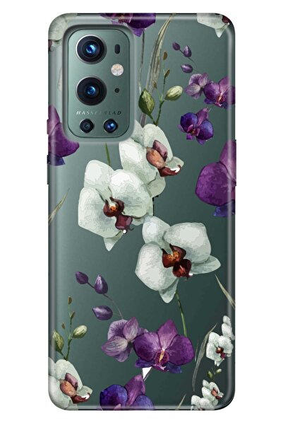 Oneplus 9 Pro Kılıf Tioserisi Resimli Silikon Orkide Çiçek