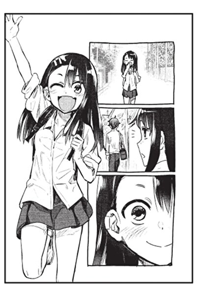 Universal Fă-ți jucării cu mine Miss Nagatoro Tablo Poster decorativ din lemn