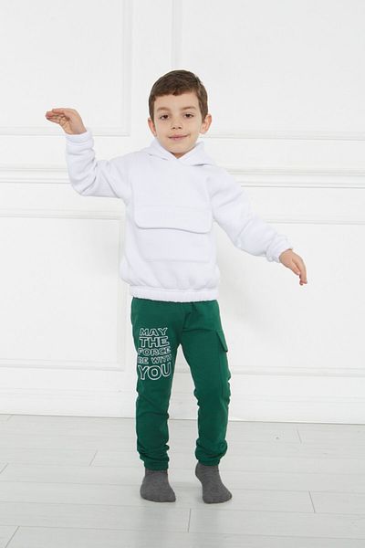 GÖKÇECİK TEKSTİL Kidsabu Force Green Children's Trousers