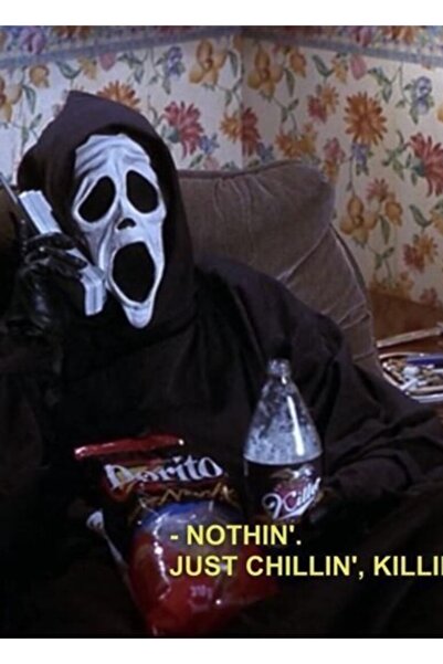 Universal Çığlık Tablo Ahşap Poster Dekoratif