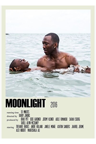 Universal Lumină de lună Alternativă (1) Poster decorativ din lemn pentru pic...