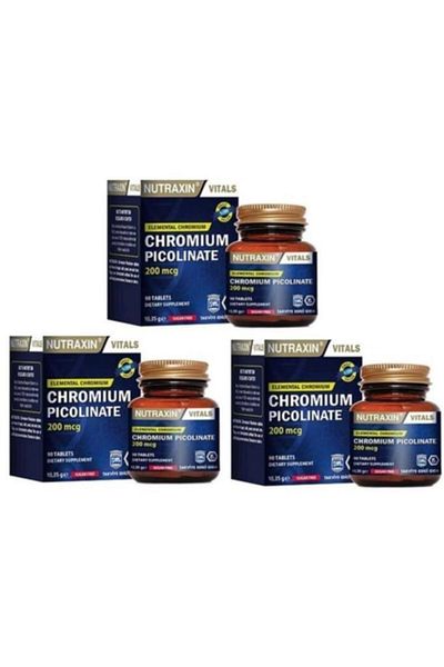Nutraxin Chromium Picolinate - 90 Tablets