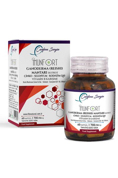 İMUNFORT Ganoderma (Reishi) Cork Extract - Vitamin B Blend