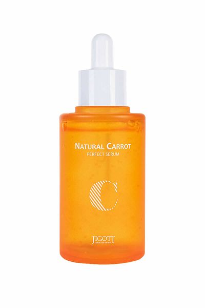 Jigott Serum Containing Carrot Extract Providing a Bright Look Natural Carrot Perfect Serum