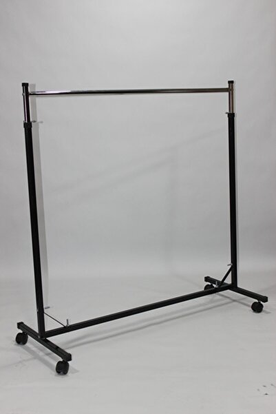 İzdelta Araştırma Teknolojileri Tekerlekli Ayaklı Mağaza Elbise Askısı 50x100...