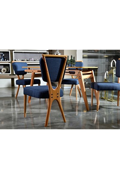 VOWTURKEY Palace Ahşap Tasarım Mutfak - Salon Sandalyesi