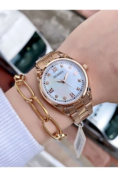 Homies Women's Wristwatch Steel Cord Waterproof (bracelet Visual Purpose!)
