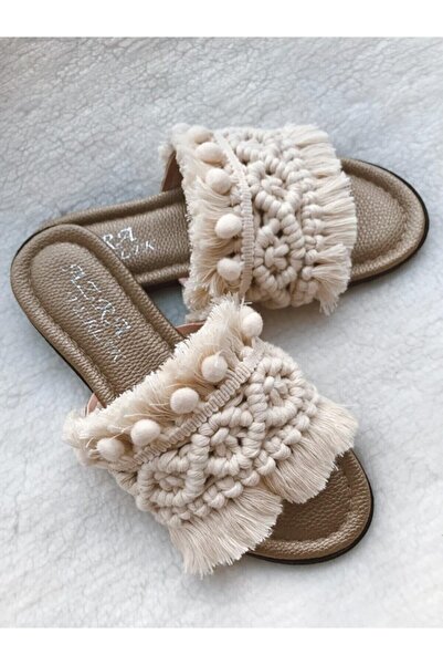 Genel Markalar Makrome Terlik