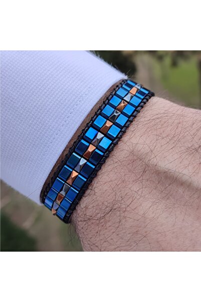 Clays Jewellery Doğal Hematit Taşı Bileklik