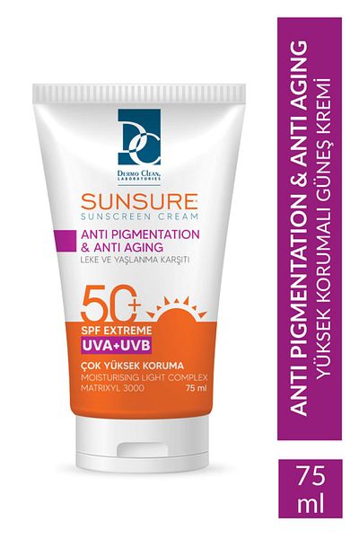 Dermo Clean Sunscreen Series - Sunsure Stained Skin, 75 ml