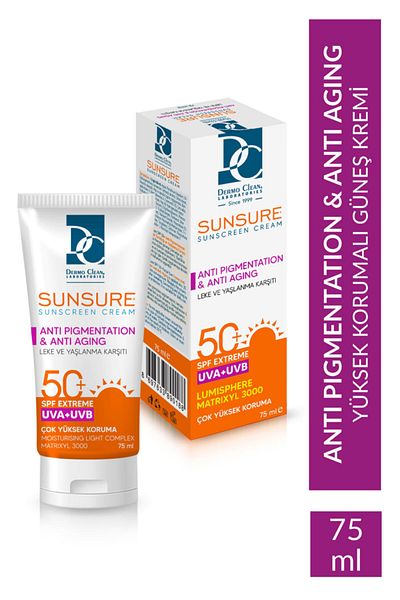 Dermo Clean Sunscreen Series - Sunsure Stained Skin, 75 ml