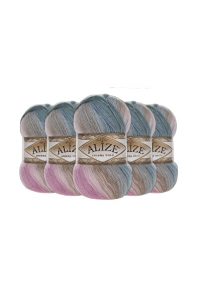 Alize Angora Gold Batik 100gr x 5 Adet