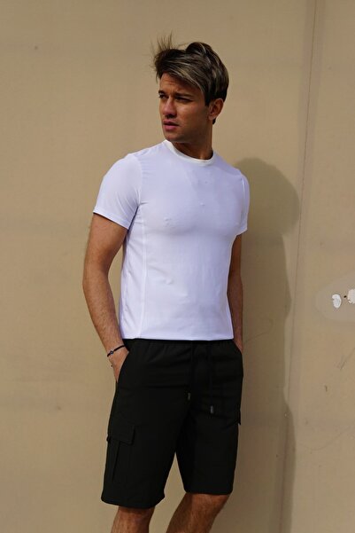 C&City Ανδρικό μαγιό Lycra C1444 Μαύρο