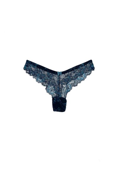 HNX Chiloți de damă din dantelă de culoare dublă Brazilia