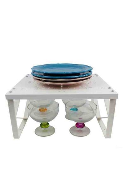 Yetkin Home Εσωτερική κούπα και πιατάκι ντουλαπιού - Organizer τηγανιών και κατσαρόλων