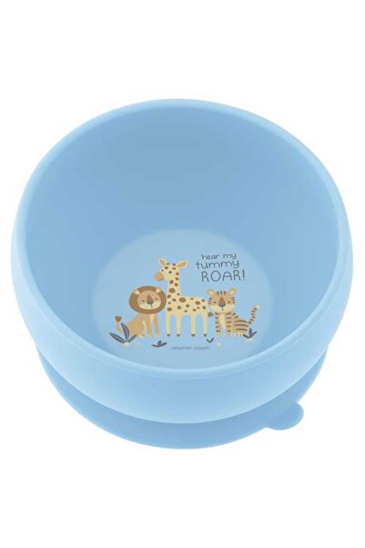 Stephen Joseph وعاء طعام من السيليكون باللون الأزرق