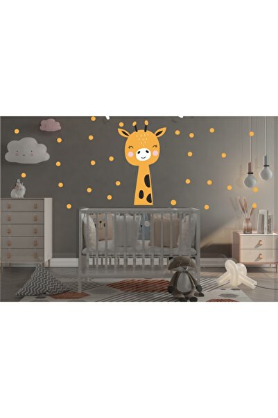 efekt reklam Милий жираф Полі та набір пуанти для дитячої кімнати Аксесуари д...