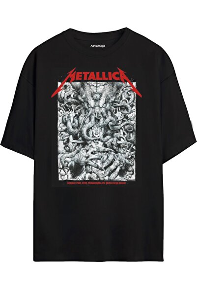 Advantage Metallica 8,design Oversize Tshirt-T-Shirt