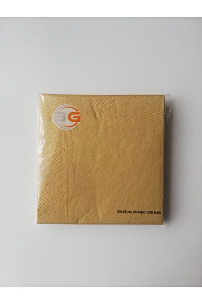 UĞUR BÖCEĞİ PARTY Șervețel de culoare solidă aurie