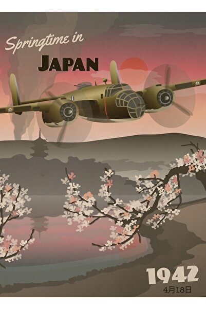 Universal Japonia 1942 - Doolittle Raid Poster de călătorie Tablou Poster din...