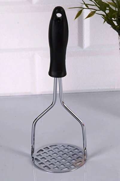 SAVORYHOME Metal Patates Ezici Siyah Siyahezici