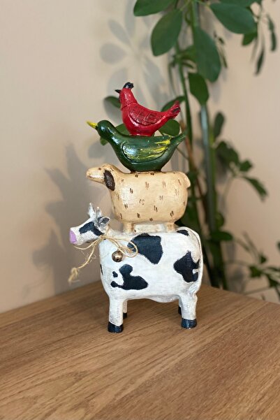 Tasarloxi Inek Koyun Ördek Bremen Mızıkacıları Biblo