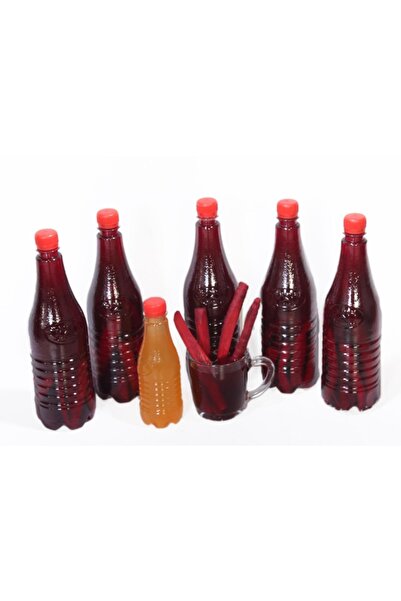 kalı şalgam 6 X1 Lt Kalı Ev Yapımı Sarımsaksız Gerçek Şalgam Suyu