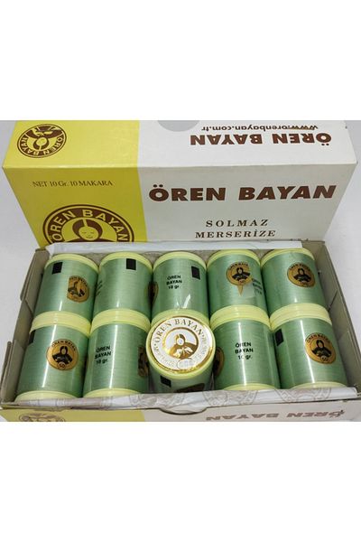 Ören Bayan Koton Machine Embroidery Roller 10 grams Box of 10 Color: 506