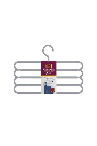 Decobella Διαφανές διακοσμητικό κρεμάστρα παντελονιών