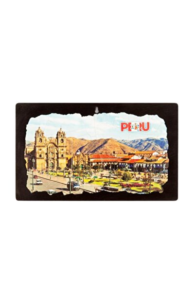 Dünyadan Hediyeler Pictură murală tematică Peru, realizată în lemn