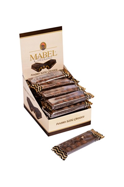 Mabel 30g. Fındıklı Sütlü Tablet Kutu (24 ADET)