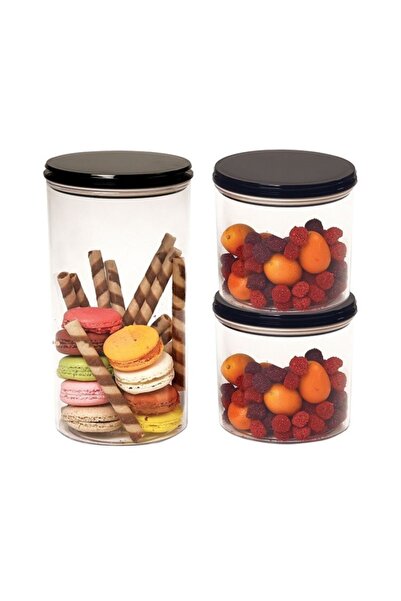 Motek Moonstar Harmony Set Storage Container 3 Pieces (0.8 Lt+0.8 Lt+1.16 Lt) Hm-set