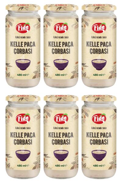FİDE Kelle Paça Çorbası 6 X 480 ml