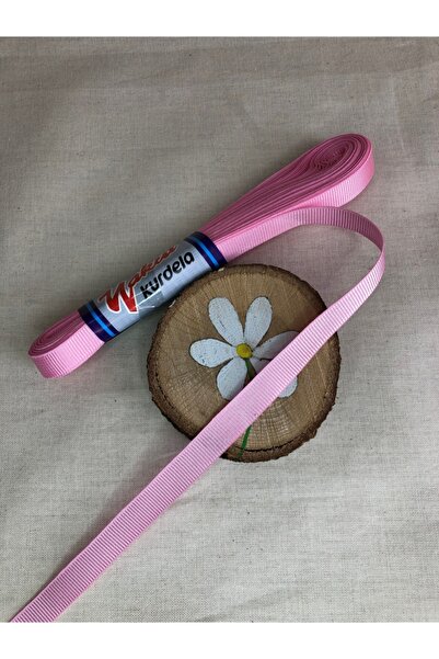 Kreatif Mağaza شريط جروسجرين وردي للأطفال بطول 10 أمتار (1 سم) – شريط