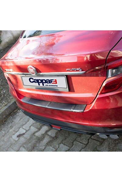 Cappafe Fiat Egea Arka Tampon Koruma Bagaj Eşiği 2015 2016 2017 2018 2019 2020 2021 Model