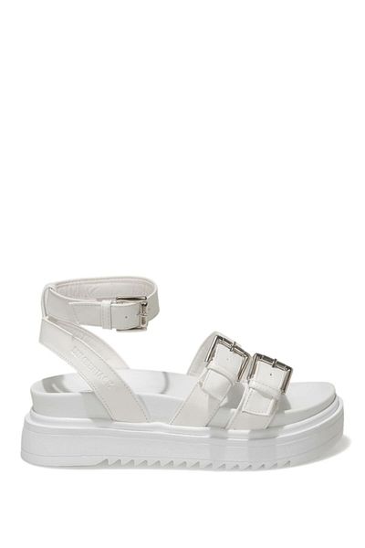 lumberjack Sandale Pansy 1fx White pentru femei cu talpă groasă