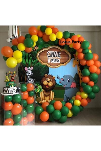LOTUS PARTY 50 Safari Balloon Concept Balloon Chains