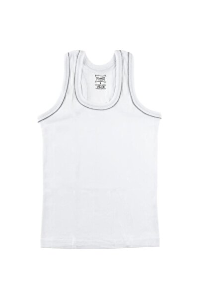 Tutku Бавовняний хлопчачий різнокольоровий спортивний майка з прямими бретелями, зручний для щоденного носіння 01301