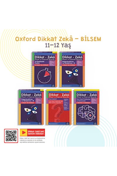 Dikkat ve Zeka Akademisi Oxford Dikkat Zeka - Bilsem (11-12 Yaş)