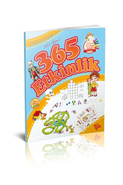 Azim Dağıtım 365 Days 365 Activities - Summer Erase Preschool Books Series