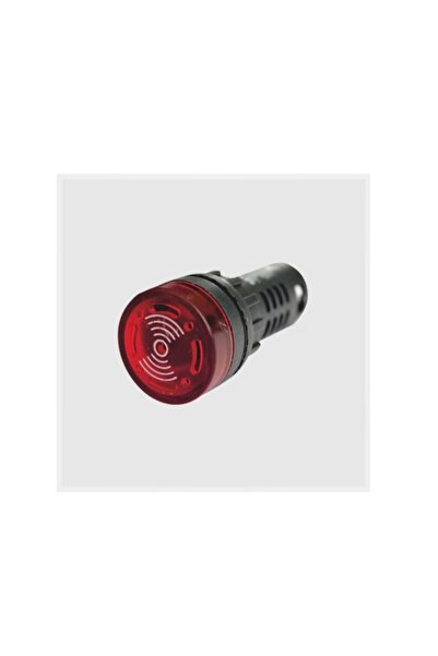 Glorious 22mm Sesli Ledli Buzzer Flaşör Ikazlı 220v Ac 90db