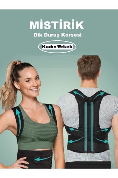 MİSTİRİK Pulsano Model Underwire Standing Corset - Anti-Hunchback Standing Posture Corset