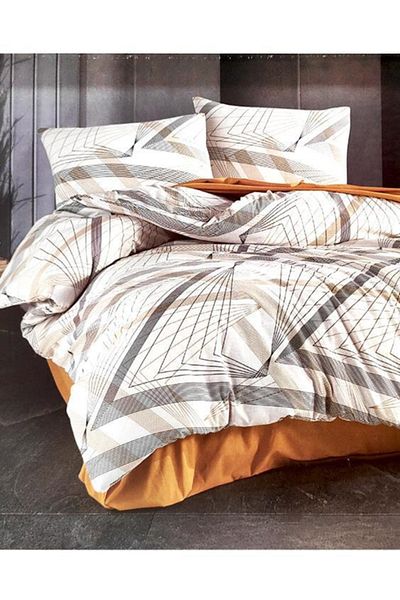 Kristal Set cuvertură de pilota Ranforce Prism Brown Single