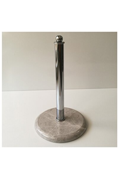 BMK MERMER Mermer Kağıt Havluluk (GRİ-PASLANMAZ) : Çap 18 Cm - H:30 Cm