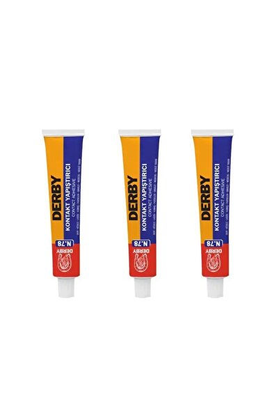 Derby 3'lü N.78 Kontakt Tüp Yapıştırıcı 40 gr