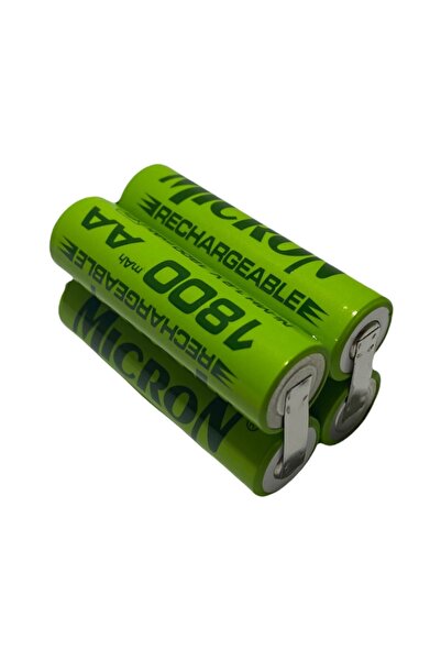 Micron 4.8 V Şarjlı Matkap Pili (bataryası) 1800 Mah Ni-cd Aa Pil