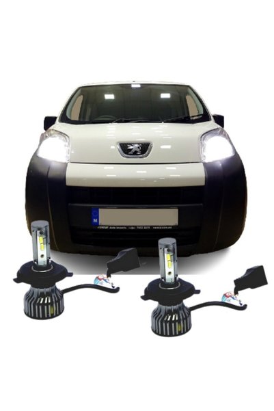 Fardoktoru Peugeot Bıpper H4 Led Xenon Oto Ampulü Zero