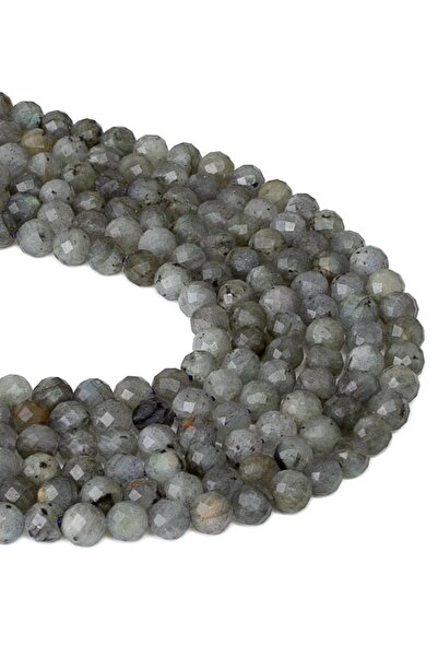 Dünya Doğal Taş Piatra de labradorit tăiată cu fațete de 6 mm